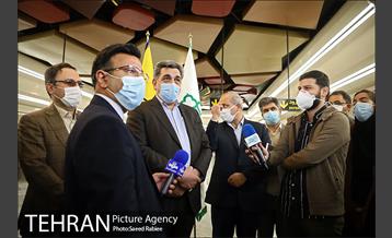 بازدید شهردار تهران از ایستگاه مترو برج میلاد 13
