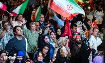 صد و نود و ششمین شب تجمع مردم تهران