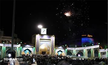 لحظه سال تحویل در حرم امام زاده صالح(ع) 26