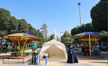 رزمایش مبارزه با اپیدمی کووید ۱۹ در منطقه ۸ 1