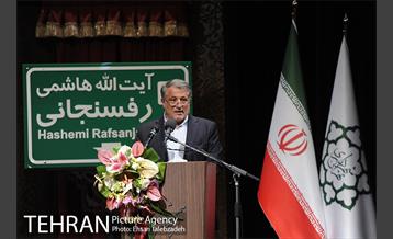 آیین تغییر نام بزرگراه نیایش به آیت الله هاشمی رفسنجانی 9