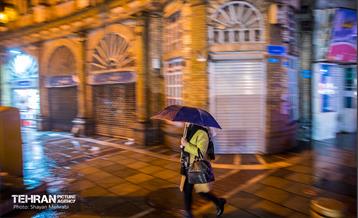 بارش باران زمستانی در تهران 23