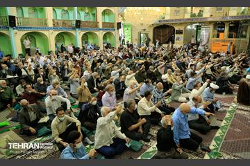 نماز جمعه و راهپیمایی روز قدس در منطقه کن