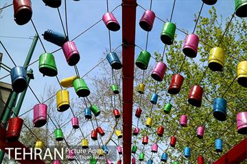المان های نوروزی خیابان ولی عصر(عج) 30