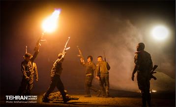 بازدید شهردار تهران از رزم نمایش معبر 23