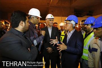 بازدید شهردار تهران از خط ۷ مترو  7
