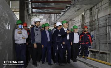 بازدید از دو ایستگاه مهم مترو 3