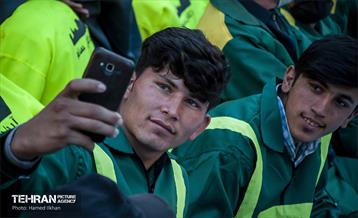 ضیافت یک هزار نفری افطار شهرداری منطقه ۵