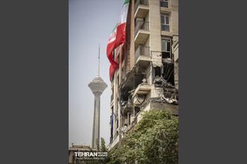 آثار حملات رژیم صهیونیستی در تهران 4