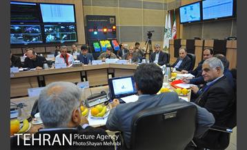 جلسه ستاد مدیریت بحران شهر تهران با حضور دکتر نجفی‎ 7