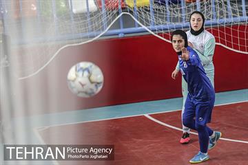 دیدار دو تیم فوتسال زنان سایپا و ملی حفاری 20