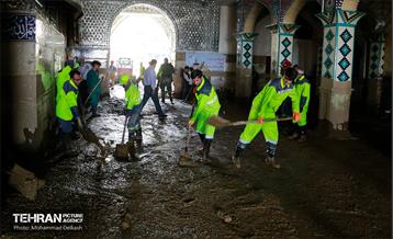 گل روبی و عملیات جست و جوی مفقودین سیل منطقه کن