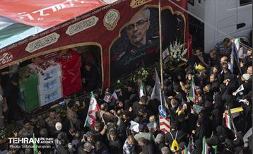 تشییع شهدای اقتدار ملی در تهران 35