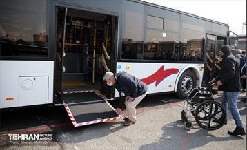 آیین رونمایی از ۱۱۰ دستگاه اتوبوس در ناوگان حمل و نقل عمومی 9
