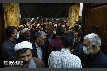 مراسم ترحیم والده سردار ذوالقدر