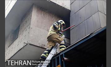 آتش سوزی در ساختمان برق حرارتی 2 22