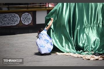 آیین رونمایی از سازه حجمی عصر عاشورا 11