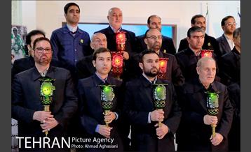 رونمایی از پرچم حرم حضرت عبدالعظیم (ع) در برج میلاد 14