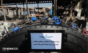 خسارات وارده به اتوبوس‌های شهر تهران 18