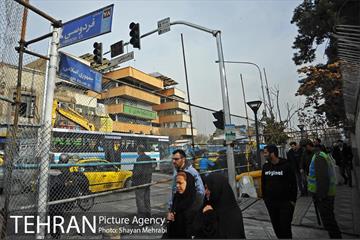 بازگشایی خیابان جمهوری پس از حادثه پلاسکو 32