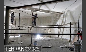 آماده سازی مرکز نمایش های آیینی صبا 17