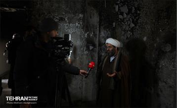 بازدید خبرنگاران رسانه‌های خارجی از تخریب اموال عمومی شهر 16