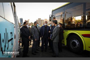 بازدید شهردار تهران از شرکت واحد اتوبوسرانی تهران 31