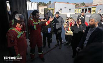 دوره آموزشی آتش‌نشانی ویژه خبرنگاران 6