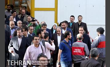 بازدید دکتر نجفی از واگن سازی پارس 6