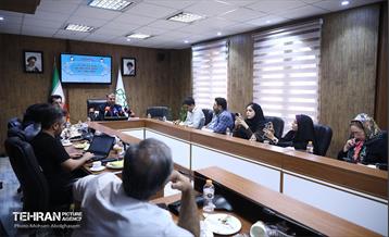 نشست خبری مدیرعامل شرکت صنایع و مشاغل شهر تهران 12