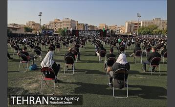 محفل زوارالحسین (ع) در ورزشگاه آیت‌الله سعیدی 8