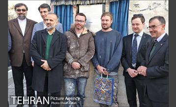 مراسم رونمایی از اثر دیوارنگاری هنرمندان استرالیایی  24