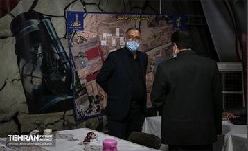 بازدید شهردار تهران از رزم نمایش معبر 1