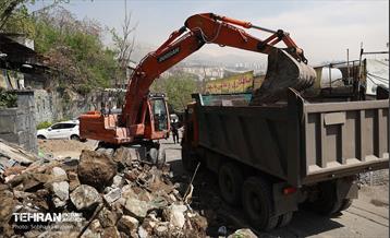 تملکات و رفع معارضین فاز دوم پروژه رود دره فرحزاد 4