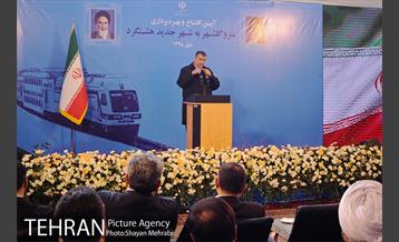 آیین بهره برداری از قطار برقی گلشهر به هشتگرد 21