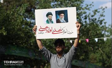 مهمانی ۱۰ کیلومتری عید غدیر در تهران - 3 70