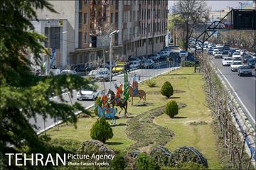 رنگ و بوی بهاری در خیابان های منطقه ۵