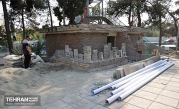 بازسازی سرویس بهداشتی بوستان کودک
