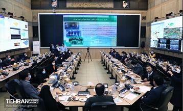 بازدید اعضا شورا شهر تهران از سازمان مدیریت بحران  16