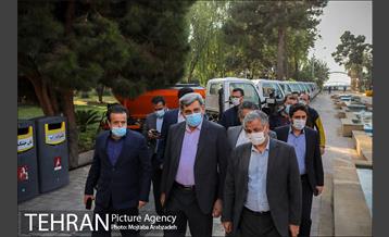 بازدید شهردار تهران از تجهیزات سازمان پسماند صالح آباد 14
