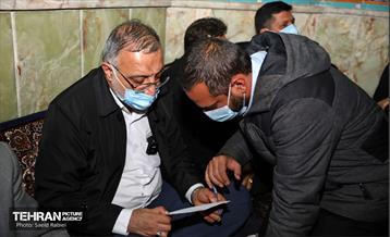 دیدار مردمی شهردار تهران در مسجد نواب صفوی 2