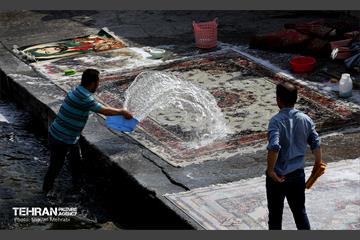 قالیشویی سنتی در چشمه علی 31