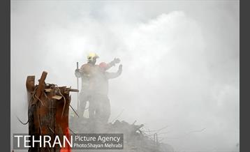 ششمین روز آواربرداری ساختمان پلاسکو -2 33