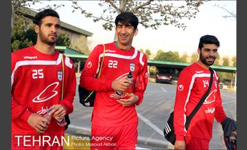 تمرین تیم ملی فوتبال ایران 1