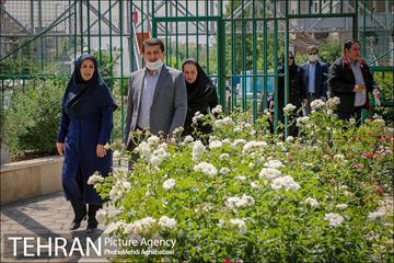 بازدید مهندس شاپور رستمی معاون هماهنگی و امور مناطق شهرداری تهران از پروژه های منطقه ۸ 9