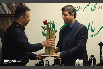 آیین رونمایی از تابلو شرکت شهربان و حریم‌بان شهرداری تهران 2