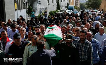 تشییع پیکر جانباز شهید سردار محمدحسین منصوری 22