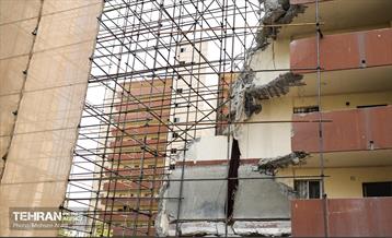 ادای احترام آتش نشان‌های تهران به شهدای جنگ ۱۲ روزه 1