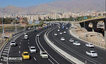 آیین افتتاح دسترسی شمال به جنوب بزرگراه آیت‌الله سعیدی 3