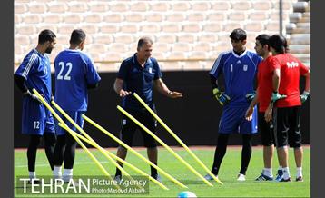 تمرین تیم ملی فوتبال 19